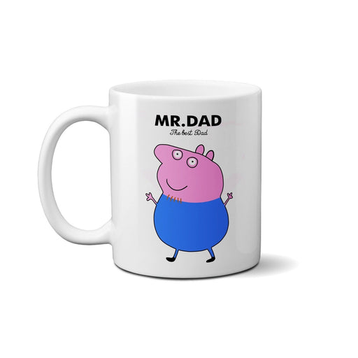 Mr Dad Mr.Men Inspired Cute Fathers Day Ceramic 10/11 Oz Mug Coffee Cup Present