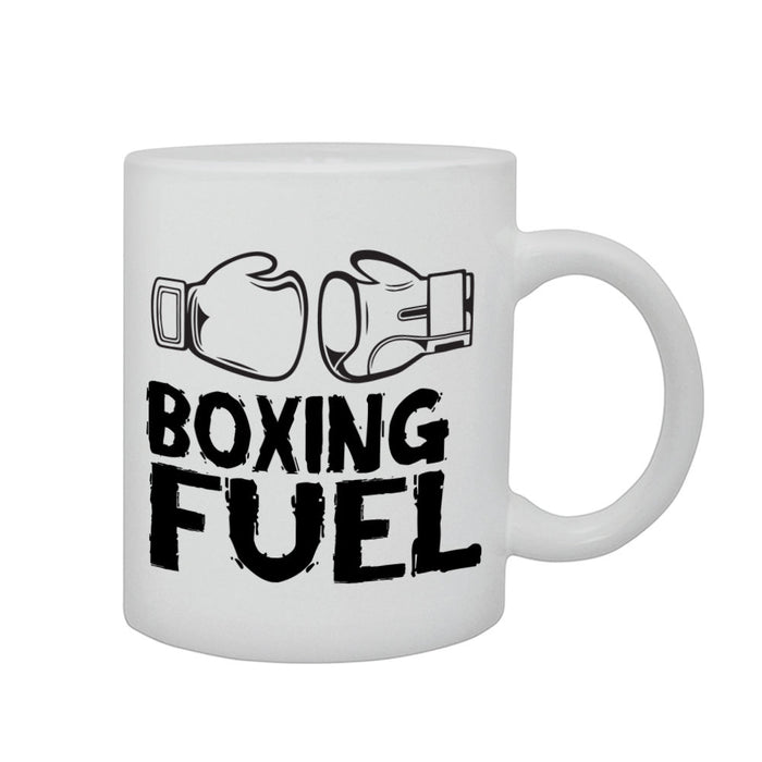 Boxing Fuel Sports Professional Boxer Gift Graphic Printed Mug
