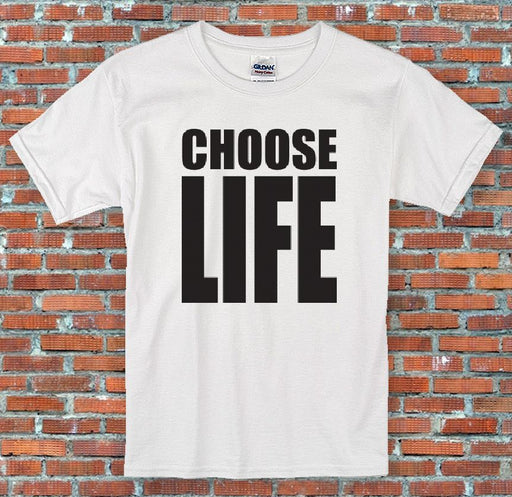 'Choose Life', Retro, Vintage, Life, Choose, Gift, T-Shirt S-2XL
