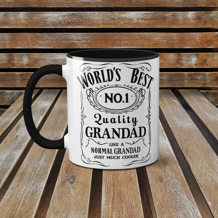Fathers Day Cute Novelty Mug And Card Set - Jack Daniels World's Best Uncle Cool
