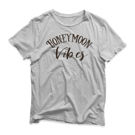 Honeymoon Vibes T-Shirt - Cute Couple Husband Wife Holiday Matching Wedding Gift