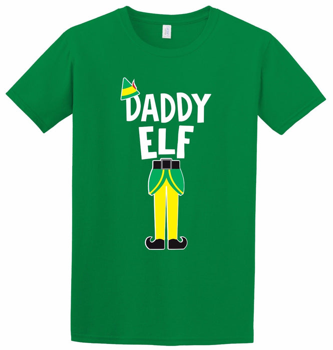 Elf Family Tee Mummy Daddy Kids Little Big Christmas Movie Gift Inspired T-Shirt