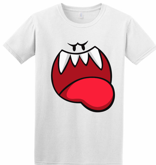 Boo face Ghost Super Mario Inspired Kids Adult Game T-Shirt