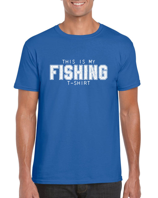 "This is my FIshing T-shirt" Humorous Fishing T-shirt