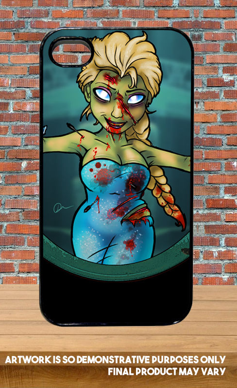 Zombie Elsa Rotten Princess Inspired Phone Covers iPhone 4/5/5s