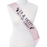 18 & Hot Buy Me A Shot Birthday Girl Sash Funny 18th Night Out Banner - Pink