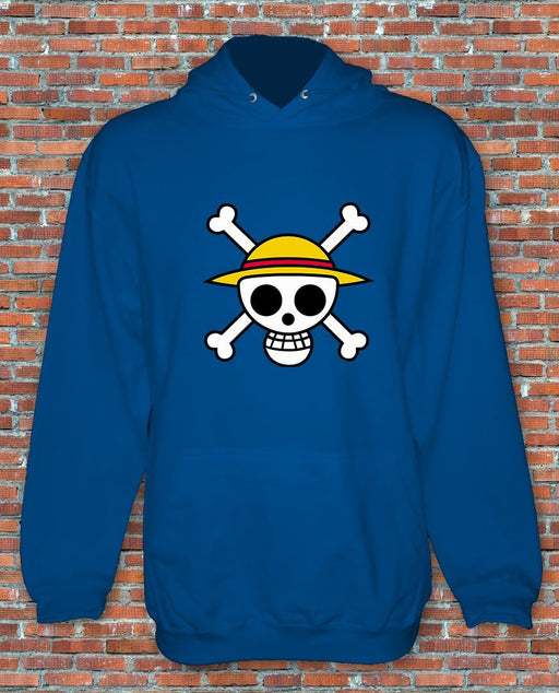 One Piece Monkey.D.Luffy Skull Anime Pirates Inspired Hoodie S-2XL