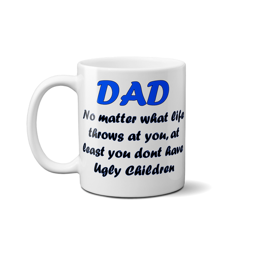 Cute Meaningful Father's Day 10/11 Oz Ceramic Mug / Coffee Cup For Stepdad