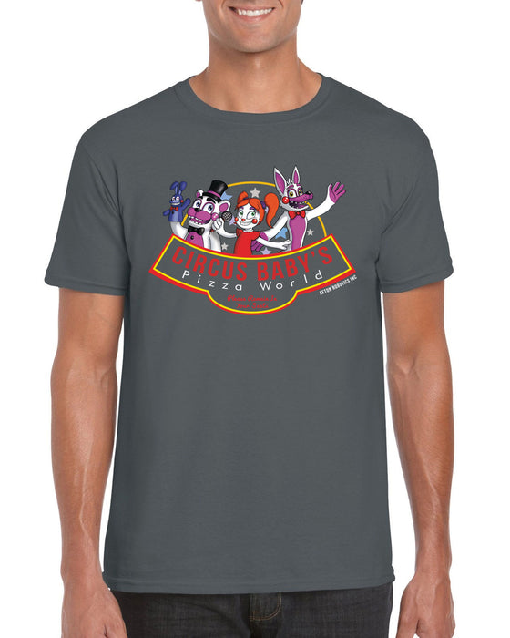 Circus Baby's Pizza World FNAF Sister Location Video Game Inspired T Shirt