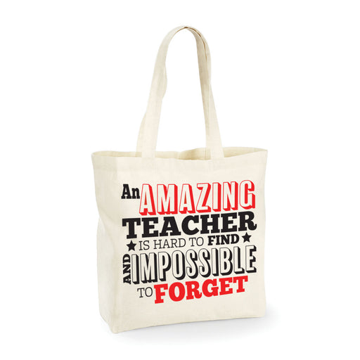 Amazing Teachers Leavers School Present End of Year Present Tote Bag