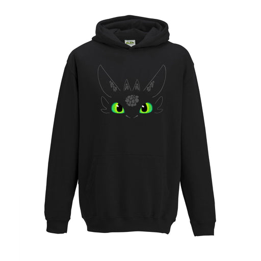 Children's  Toothless Face How To Train Your Dragon Inspired Hoodie
