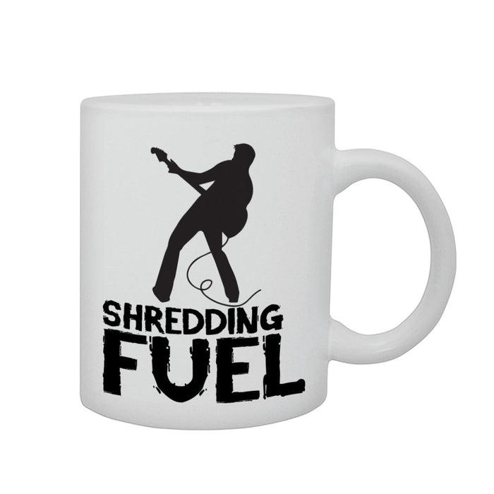 Shredding Fuel Guitarist Guitars Music Graphic Printed Mug