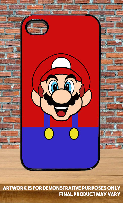 Super Mario Face Phone Cover iPhone 4/5/5s