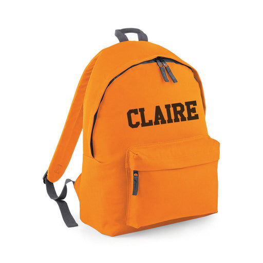 Personalised Custom Customised Name Boys / Girls School Bag Rucksack Backpack