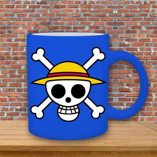 One Piece Skull Anime Poster Pirates Inspired Mug