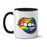 LGBT Pride Sexy Lips Mug - Cup Coffee Tea Milk - Present Gift - Celebration