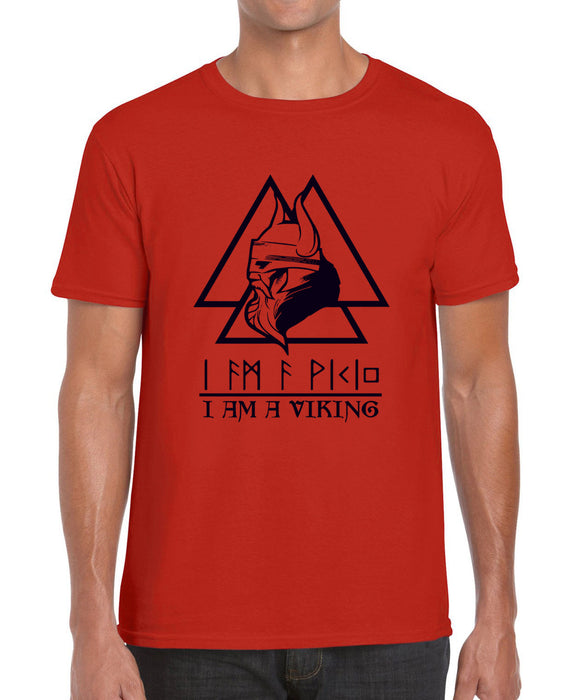 I am a Viking Norse Mythology Runes Valknut Epic Beard Graphic Shirt