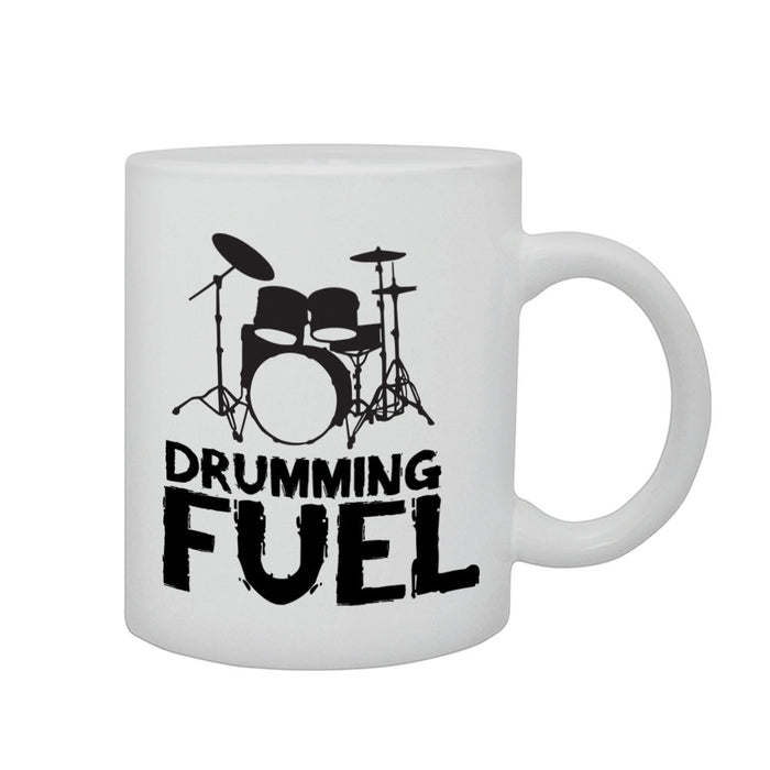 Drumming Fuel Music Musician Drummer Drums Gift Graphic Printed Mug