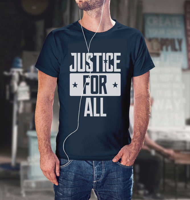 Justice for All  -  Justice League Movie Comic DC inspired T-Shirt