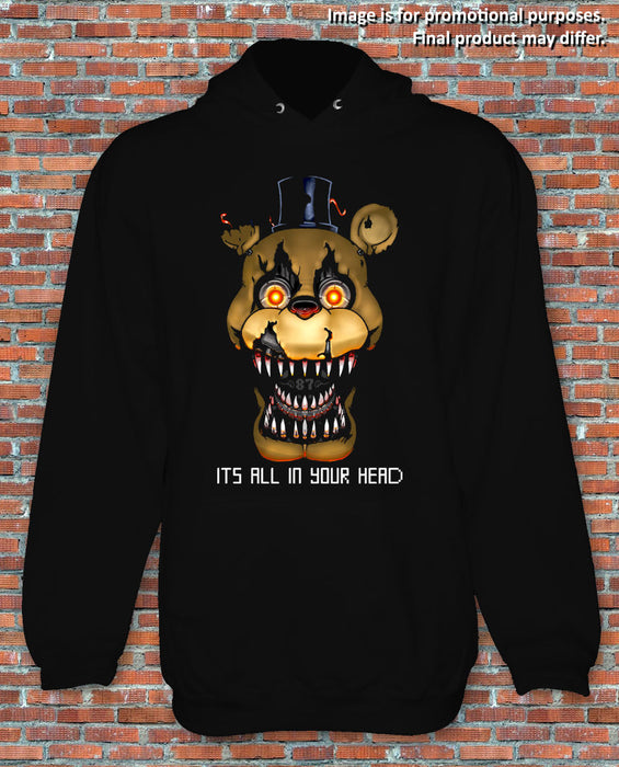 1987 Nightmare Freddy FNAF Five Nights Inspired Hoodie Unisex S to 2XL