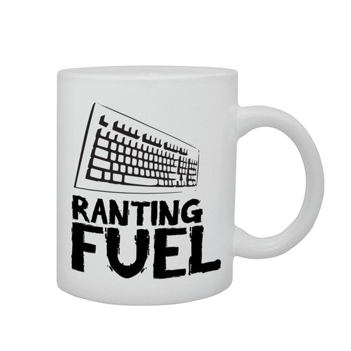 Ranting Fuel Keyboard Warrior White Knight Gift Graphic Printed Mug