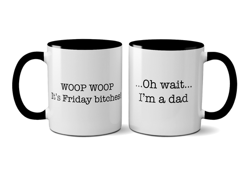 Novelty Funny "It's Friday" Father's Day Mug / Coffee Cup, Perfect Gift Present