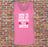 Here to pick up Weights not Dates Women Workout Gym Printed Tank Top Vest S-2XL