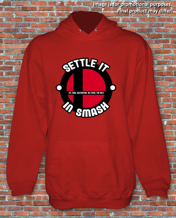 Settle it in Smash Fox Final Destination Inspired Hoodie Unisex S to 2XL