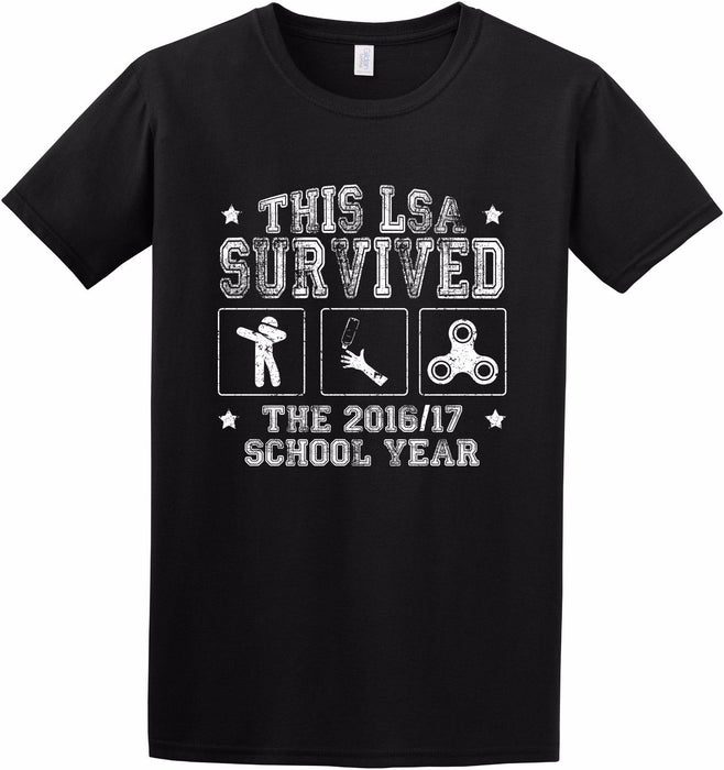 This LSA Survived 2016/17 School Year Funny Teaching leaving Gift T-Shirt