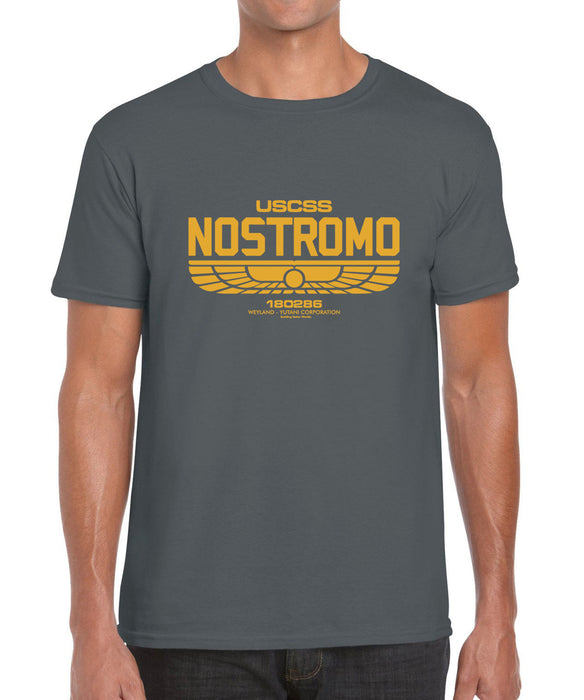 Nostromo Weyland-Utani Alien Classic Horror Sci-Fi Movie Inspired Graphic Shirt