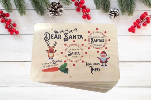 Personalised Christmas Eve Santa Board