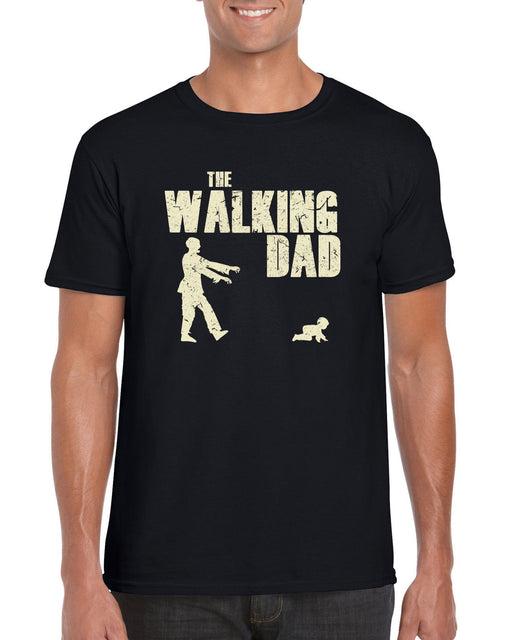 " The Walking Dad " Fathers Day Walking Dead TV Parody Gift Inspired T Shirt