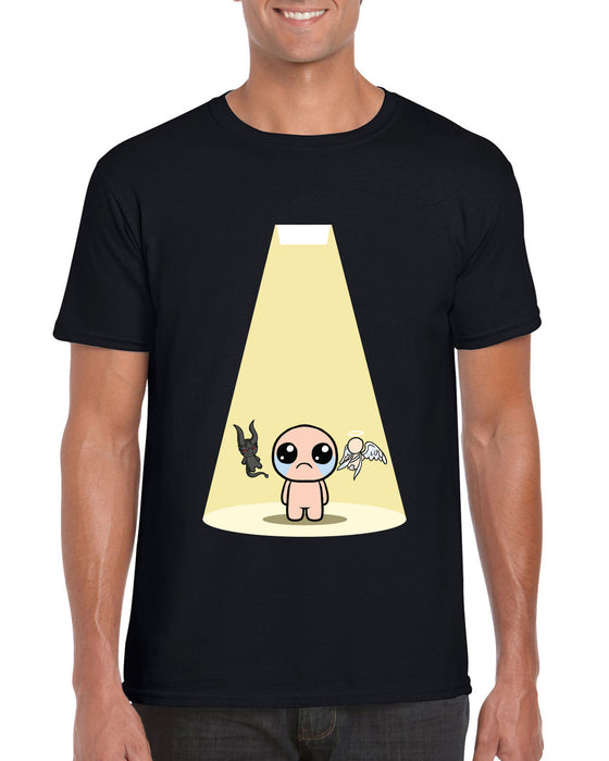 Binding of Isaac Trapdoor Game Inspired Print T-shirt