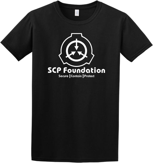 " SCP Foundation Secure Contain Protect "  Fan SCP Wiki Logo Inspired T-Shirt