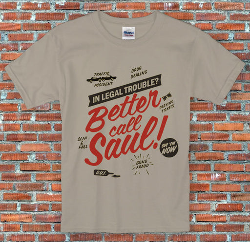 Better Call Saul Breaking Bad Inspired T Shirt S M L XL 2XL