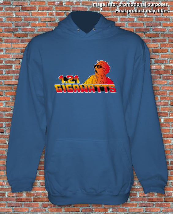 1.21 Giggawatts Doc Brown Back to the Future Inspired Hoodie Unisex S M L XL 2XL