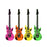 55 cm Neon Blow Up Inflatable Electric Guitar Funny Novelty Rock And Roll Party