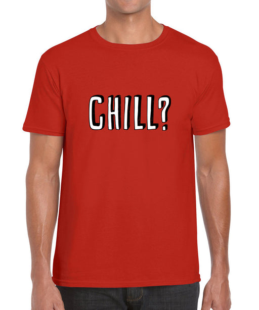 Netflix & Chill? Funny Meme Typography Graphic Shirt