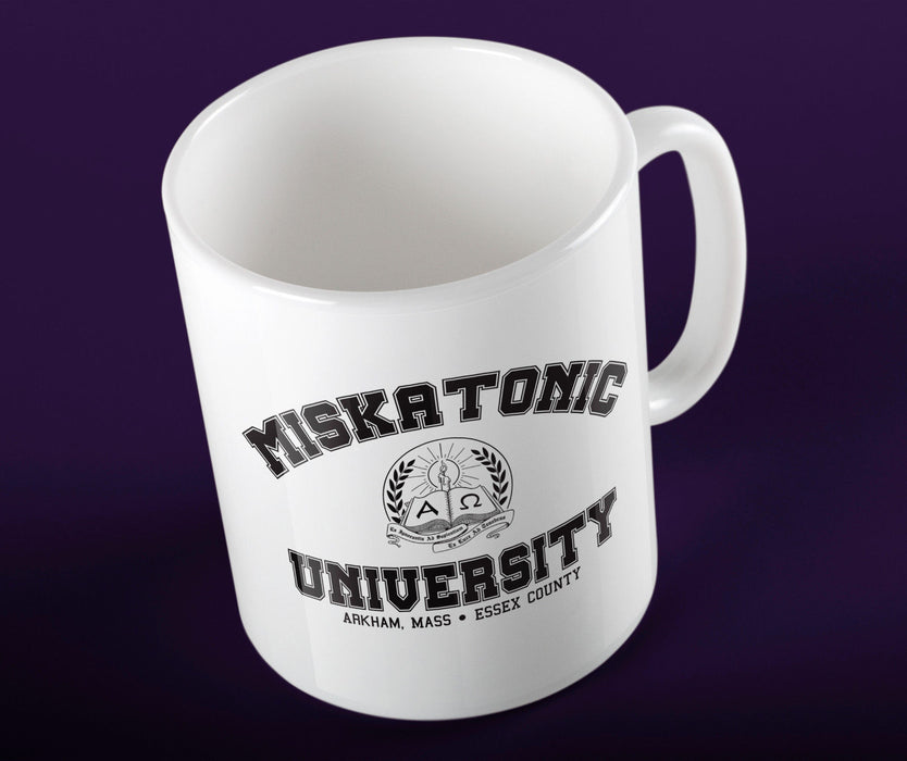 Miskatonic University Cthulhu Lovecraft Inspired Book Ceramic Cup Mug