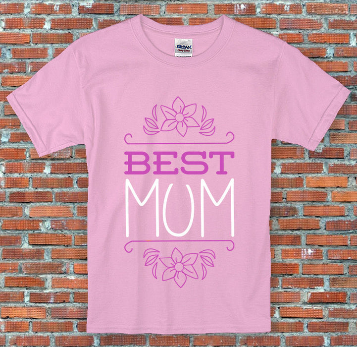 Best Mum Mothers Day Mum Pretty Cute Gift T Shirt S-2XL