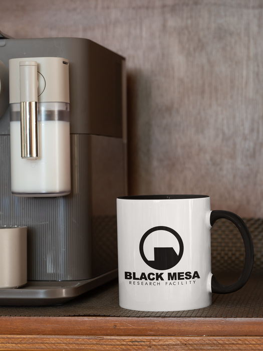 Black Mesa Research Facility Half life Game Inspired Ceramic Cup Mug