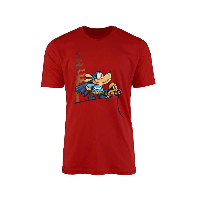 Dogman Brawl Of The Wild Red T-Shirt