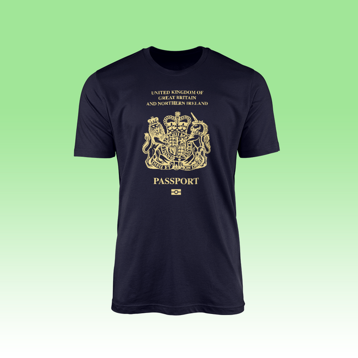 Great Britain and Northern Ireland Passport T-Shirt