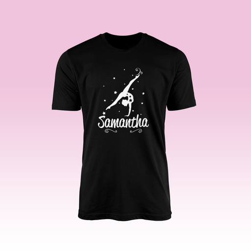 Personalised Gymnast Kids T-Shirt