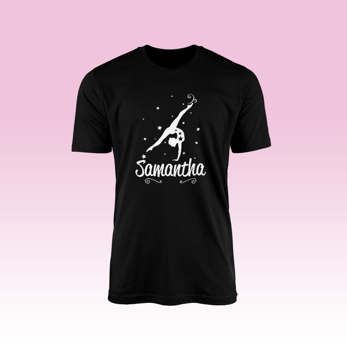 Personalised Gymnast Kids T-Shirt