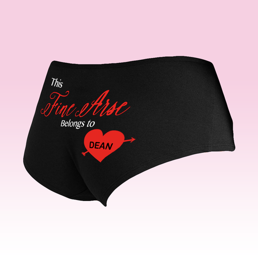 Fine Arse Women's Personalised Name Pants
