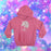Childrens Personalised Holographic White Glitter Unicorn Hoodie - Pick your colour and add your name!