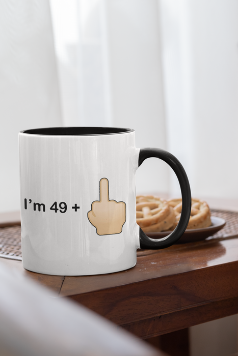 I'm 49 +1 Mug